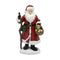 Santa, with dog, red, H30cm