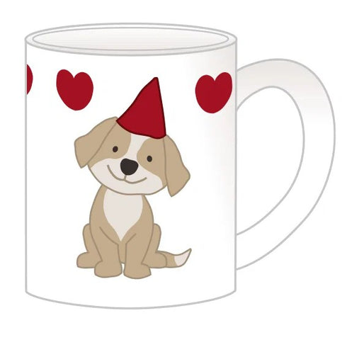 Mugg, Kids Christmas Animals, Hund, H 7cm