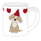 Mugg, Kids Christmas Animals, Hund, H 7cm