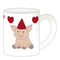 Mugg, Kids Christmas Animals, Gris, H 7cm