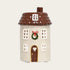 Keramikhus, Christmas Joy, Beige, H 11cm