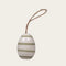Easter egg, H 6.5cm Ceramic, Green