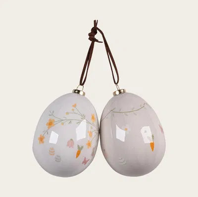Easter Egg, H 8cm, Styrofoam, Beige