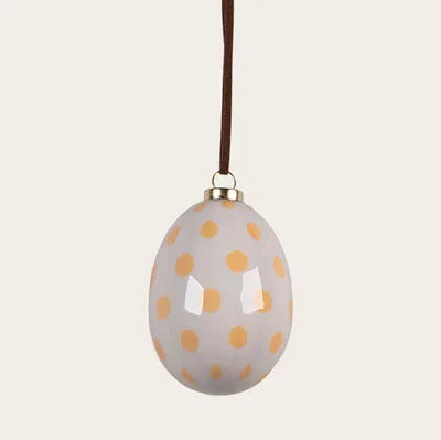 Påskägg, H 6,5cm, Frigolit, Gul