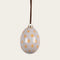 Påskägg, H 6,5cm, Frigolit, Gul