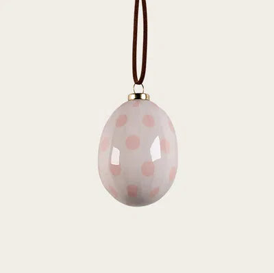 Påskägg, H 6,5cm, Frigoli, Rosa