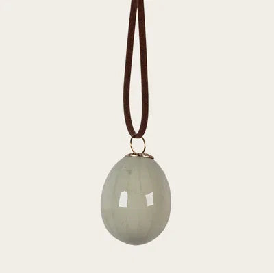 Påskägg, H 4cm, Frigolit, Grön