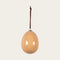 Easter egg, H 8cm, Styrofoam, Yellow