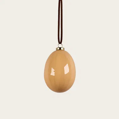 Påskägg, H 6,5cm, Frigolit, Gul