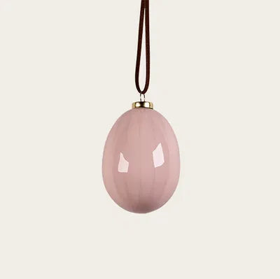 Påskägg, H 6,5cm, Frigolit, Rosa