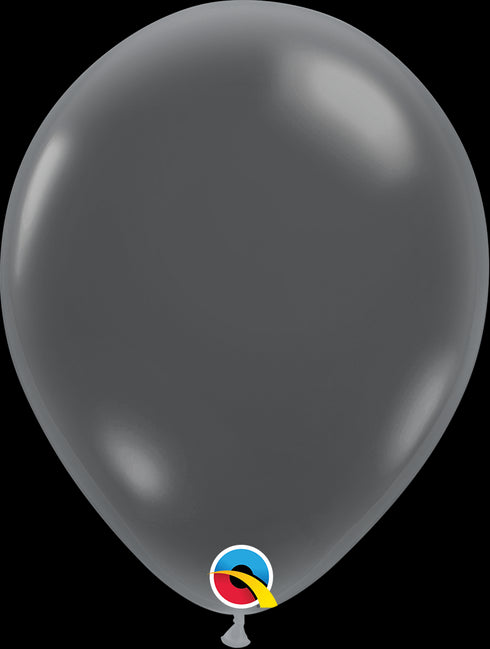 11" RND QX LATEX PLAIN 100CT DIAMOND CLEAR