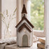 Keramikhus, Kyrka, Vitt, H 20cm