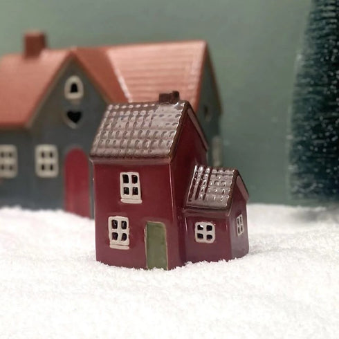 Keramikhus, Rött, H 10cm