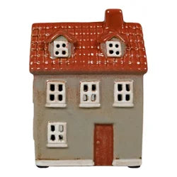 Keramikhus, Grått, H 12cm