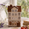 Ceramic House, Cream, H 18cm