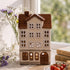 Ceramic House, Cream, H 18cm
