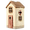 Keramikhus, Sjöbod, Beige, H 14,5cm