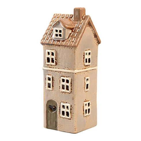 Keramikhus, Grönt, H 16cm