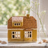 Keramikhus, Beige, H 17cm