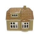 Keramikhus, Beige, H 17cm