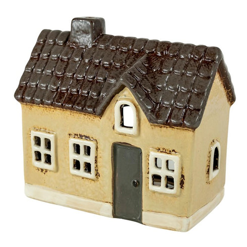 Keramikhus, Beige, H 12cm