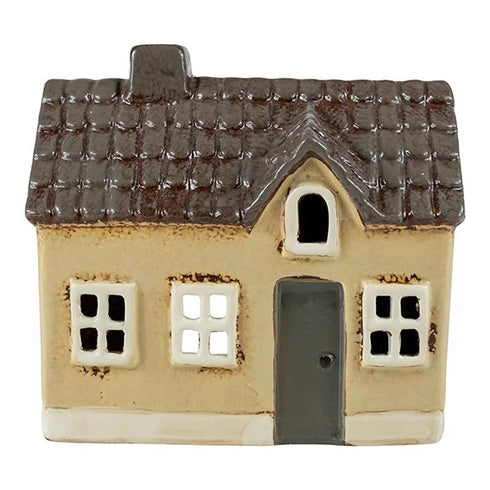 Keramikhus, Beige, H 12cm