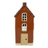 Keramikhus, Brunt, H 17cm