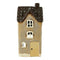 Keramikhus, Beige, H 17cm