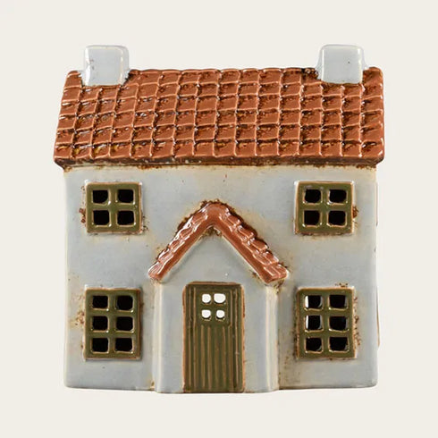 Keramikhus, Grått, H 16cm