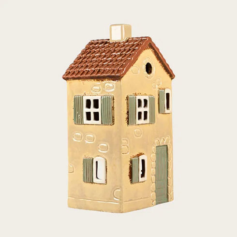 Keramikhus, Gul, H 21cm
