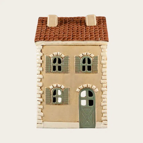 Keramikhus, Beige, H 24cm