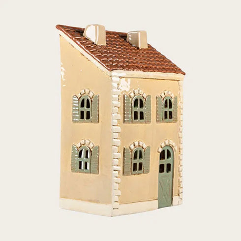 Keramikhus, Beige, H 24cm