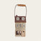 Ceramic house, Brown, with handle, H 22cm