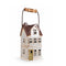 Ceramic House, Grey, with handle, H 22cm