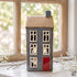 Ceramic House, Blue, H 27cm