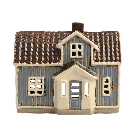 Keramikhus, Svenskt, Blått, H 11cm