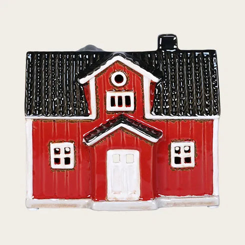 Keramikhus, Svenskt, Rött, H 13cm