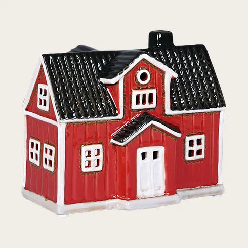 Keramikhus, Svenskt, Rött, H 13cm