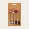 Christmas Decorations, Cutlery, 4/set, H11cm