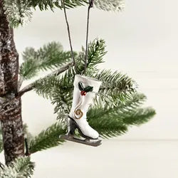 Skridsko, H6cm, Poly, Vit