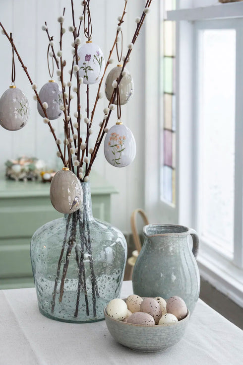 Vas, H26xDia22cm, Återvunnet glas