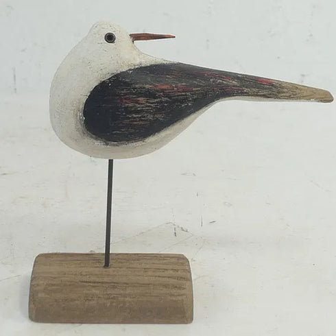 Sjöfågel för dekoration, H12,5cm, Natur