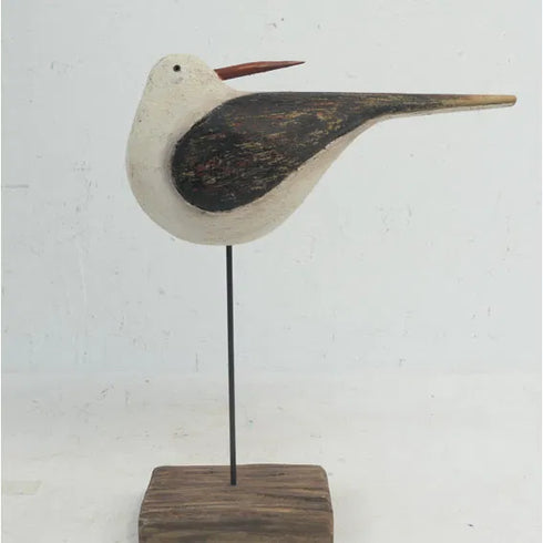 Sjöfågel för dekoration, H29,50cm, Natur