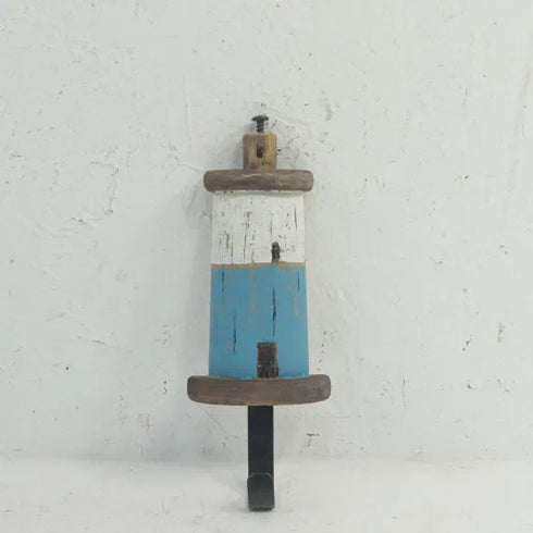 Krok m. fyr, H15cm, Blå