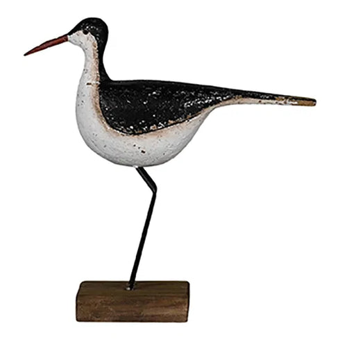 Fågel för dekoration, H21cm, Svart