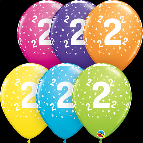 QX 11" R RETAIL AST 006CT STARS #2-A-RND