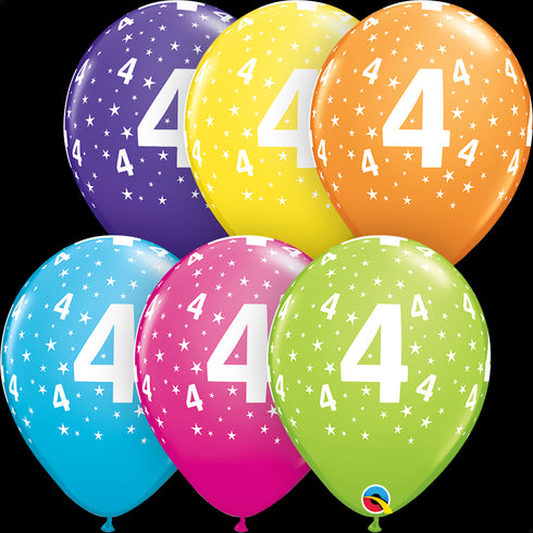 QX 11" R RETAIL AST 006CT STARS #4-A-RND