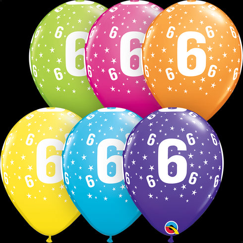 QX 11" R RETAIL AST 006CT STARS #6-A-RND