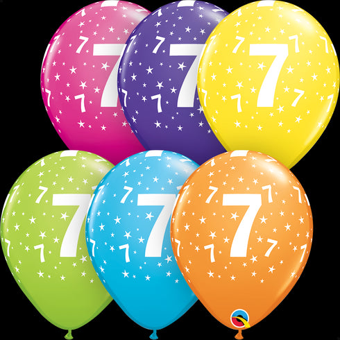 QX 11" R RETAIL AST 006CT STARS #7-A-RND