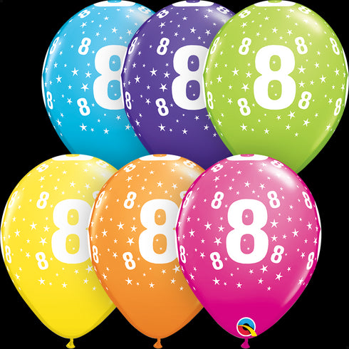 QX 11" R RETAIL AST 006CT STARS #8-A-RND